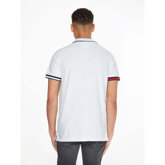 Tommy Hilfiger Ανδρική μπλούζα Regular Flag Cuffs Polo